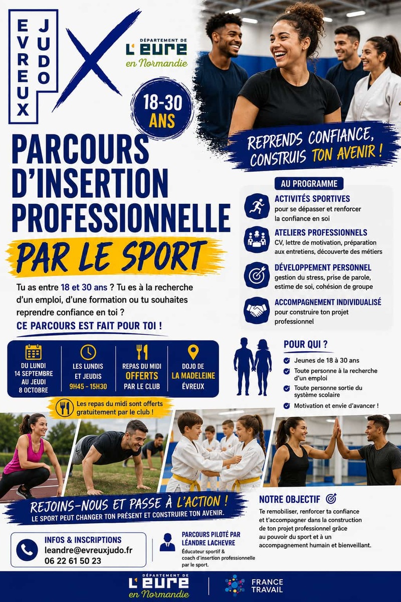 PARCOURS D'INSERTION PROFESSIONNELLE DU 14 SEPT AU 8 OCT