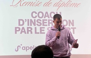 Sensei Léandre, désormais coach en insertion professionnelle par le sport