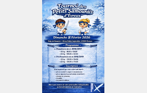 Tournoi des Petits Samouraïs au dojo de Navarre