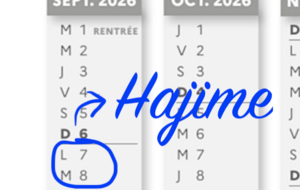 REPRISE DES COURS &amp; INSCRIPTIONS 2026-27