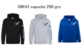 Sweat capuche 290 gr  Adulte
