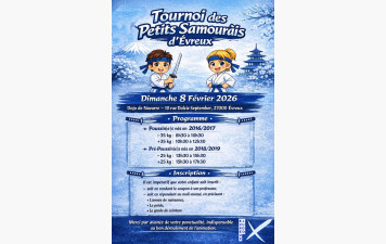 Tournoi des Petits Samouraïs au dojo de Navarre