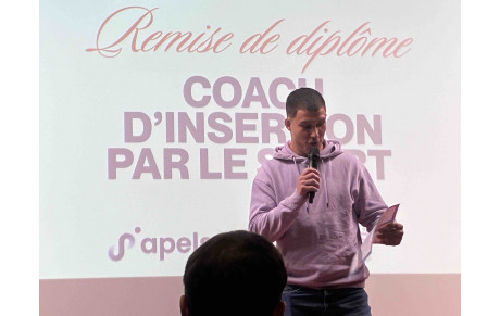 Sensei Léandre, désormais coach en insertion professionnelle par le sport