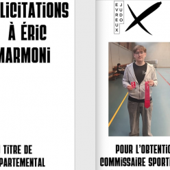 MILAN & ERIC MARNONI COMMISSAIRES SPORTIFS DÉPARTEMENTAUX